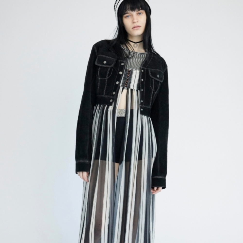 Marc Jacobs Redux Striped Dress 2 RARE - Picture 2 of 7